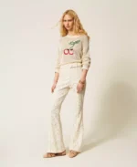Twinset jersey con bordado de cereza a mano - Imagen 5
