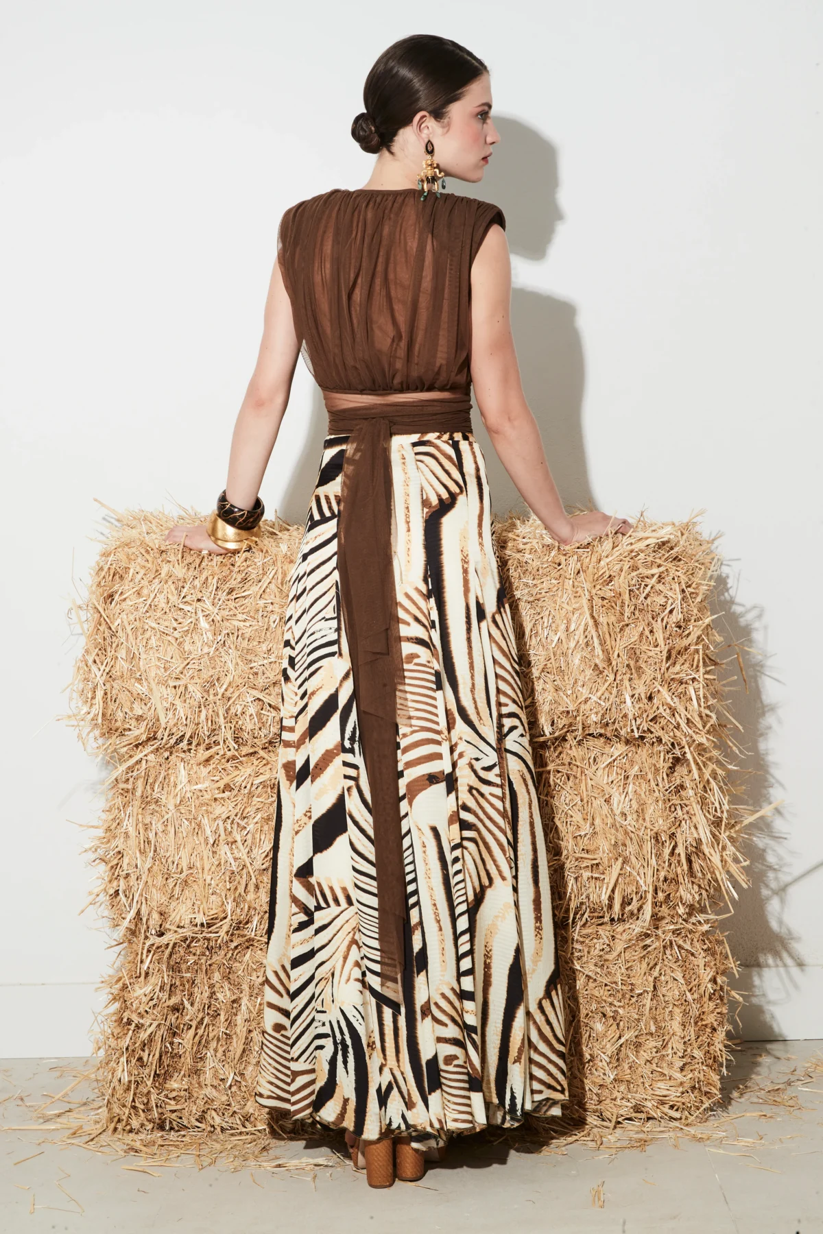 Panambi camisa Lor marron - Imagen 3