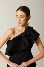 Coosy top Loraine negro - Imagen 2