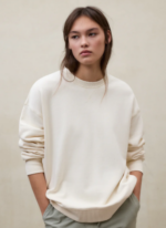 Ecoalf sudadera Strom beige - Imagen 3