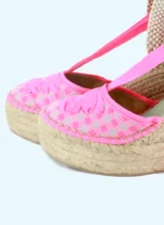 StarLove alpargata Meridian21 vichy fucsia - Imagen 5