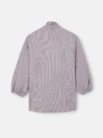 Silbon camisa manga farol rayas marrones - Imagen 7