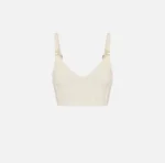 Elisabetta Franchi top de punto tridimensional