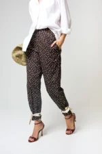 Coosy pantalon ezra marron
